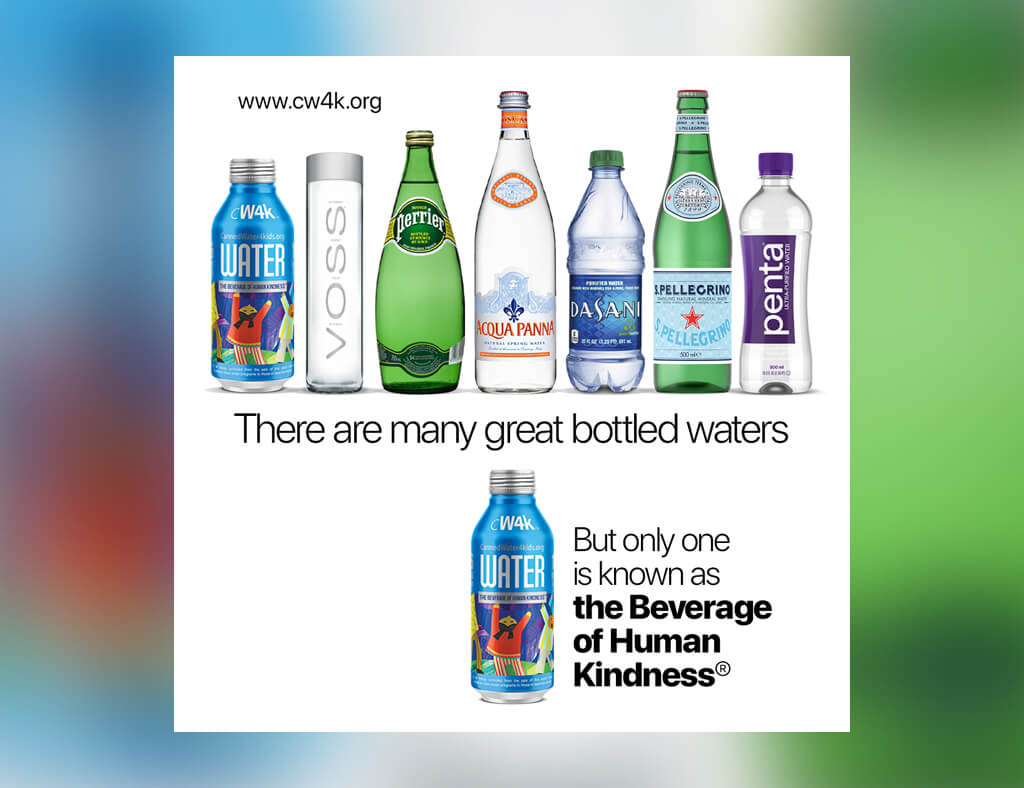 Read more about the article There Are Many Bottled Water Brands, But Only One Beverage of Human Kindness®